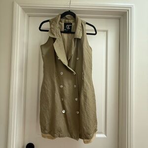 Vintage Linen Blend Dress